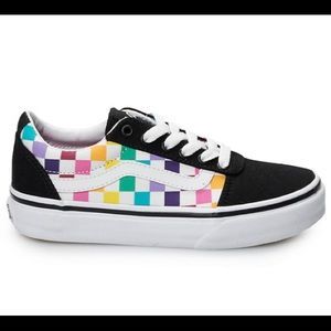 💖 Vans® Ward Girls' Checkered Skate Shoes